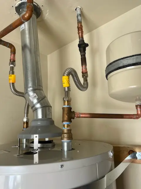 Water heater installation and plumbing repair in Seneca Chase